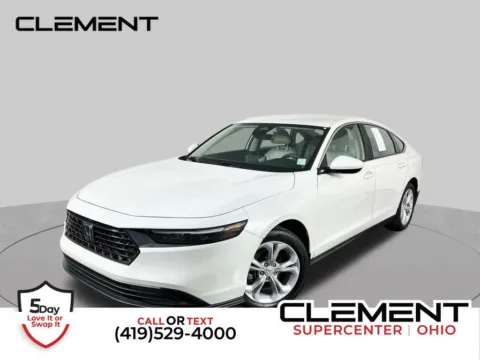 White 2024 Honda Accord LX for sale in Mansfield, OH