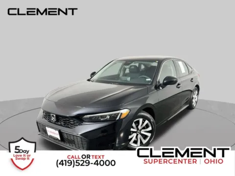 Black 2026 Honda Civic LX for sale in Mansfield, OH