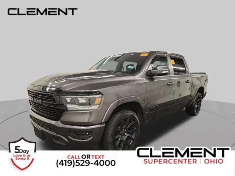 Gray 2020 Ram 1500 Laramie for sale in Mansfield, OH