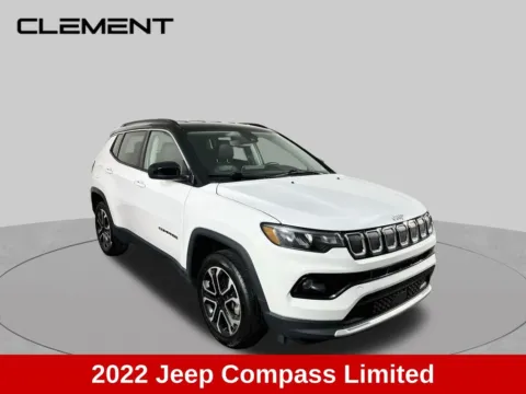 Another view of 2022 Jeep Compass Limited for sale in Mansfield, OH at Clement Honda of Mansfield