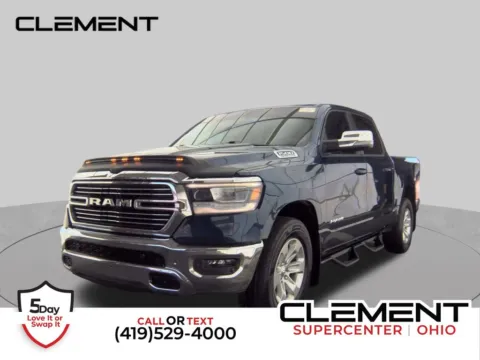 Blue 2023 Ram 1500 Laramie for sale in Mansfield, OH