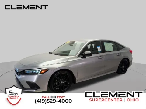 Silver 2024 Honda Civic Sport for sale in Mansfield, OH