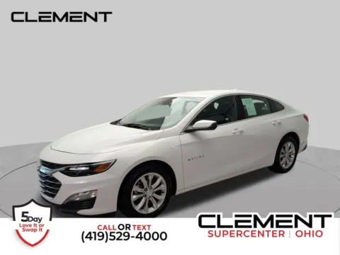 White 2024 Chevrolet Malibu LT for sale in Mansfield, OH