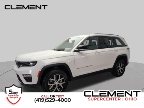 White 2023 Jeep Grand Cherokee Limited for sale in Mansfield, OH