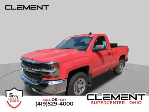 Red 2016 Chevrolet Silverado 1500 LS for sale in Mansfield, OH