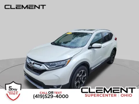 White 2018 Honda CR-V Touring for sale in Mansfield, OH