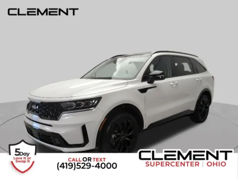 White 2023 Kia Sorento SX for sale in Mansfield, OH