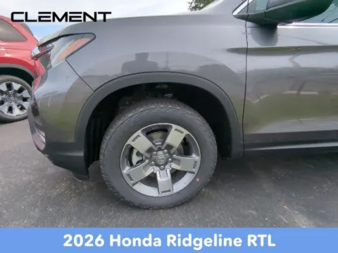 Photos of 2026 Honda Ridgeline RTL for sale in Mansfield, OH at Clement Honda of Mansfield