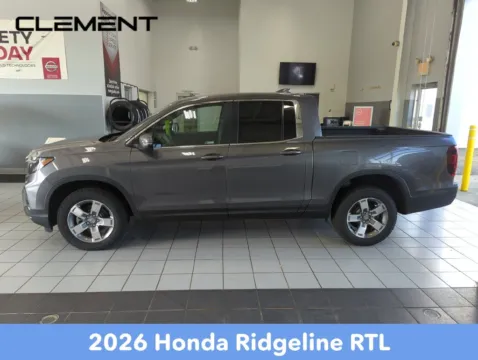 Photos of 2026 Honda Ridgeline RTL for sale in Mansfield, OH at Clement Honda of Mansfield