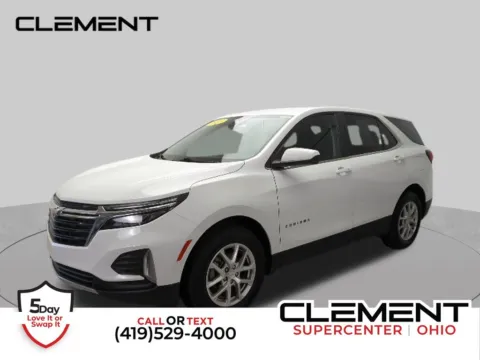 White 2023 Chevrolet Equinox LT for sale in Mansfield, OH