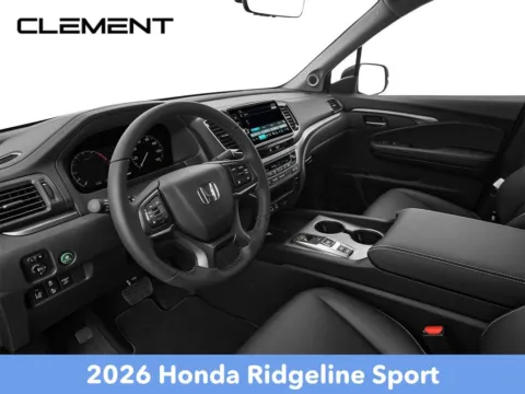More photos of 2026 Honda Ridgeline Sport at Clement Honda of Mansfield, OH