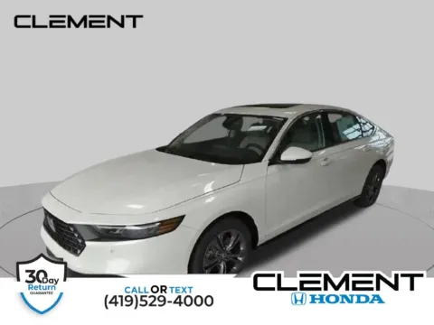 White 2026 Honda Accord Hybrid EX-L for sale in Mansfield, OH