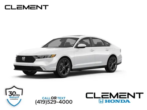 White 2026 Honda Accord Hybrid EX-L for sale in Mansfield, OH