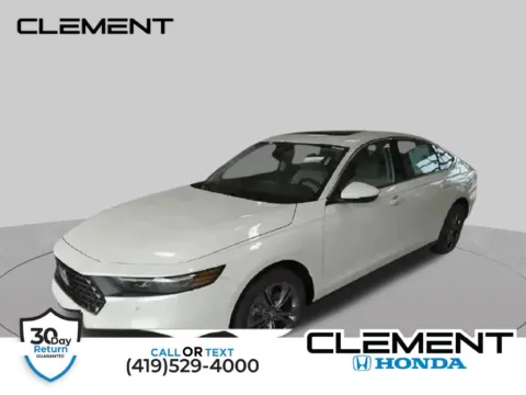 White 2026 Honda Accord Hybrid EX-L for sale in Mansfield, OH