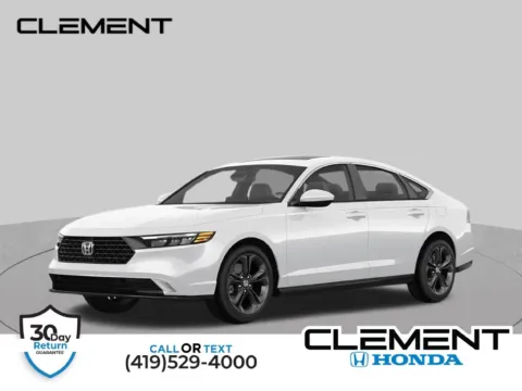 White 2026 Honda Accord Hybrid EX-L for sale in Mansfield, OH