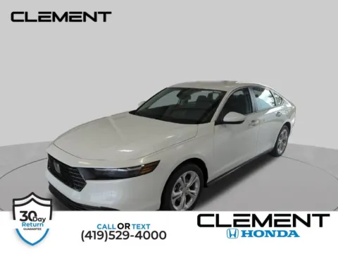 White 2026 Honda Accord LX for sale in Mansfield, OH
