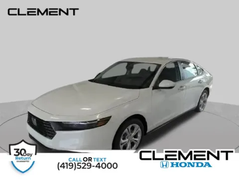 White 2026 Honda Accord LX for sale in Mansfield, OH