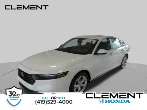 White 2026 Honda Accord LX for sale in Mansfield, OH