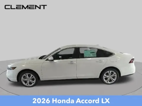 Photos of 2026 Honda Accord LX for sale in Mansfield, OH at Clement Honda of Mansfield