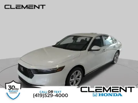 White 2026 Honda Accord LX for sale in Mansfield, OH