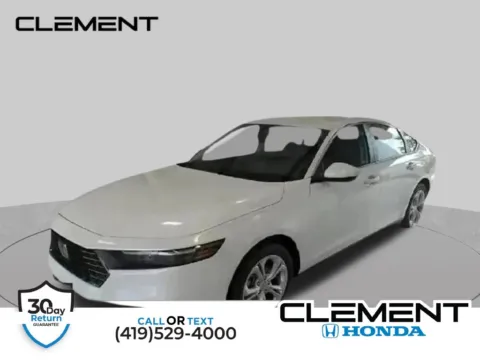 White 2026 Honda Accord LX for sale in Mansfield, OH