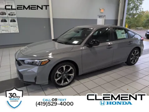 Gray 2026 Honda Civic Hybrid Sport Touring for sale in Mansfield, OH