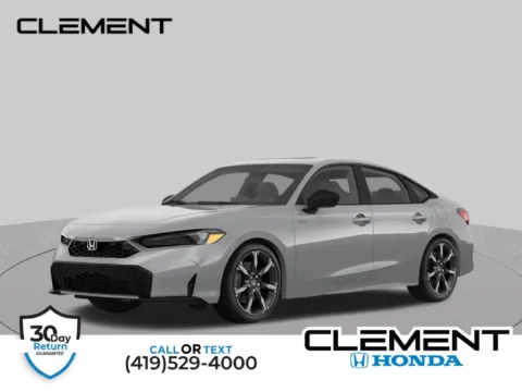 Gray 2026 Honda Civic Hybrid Sport Touring for sale in Mansfield, OH