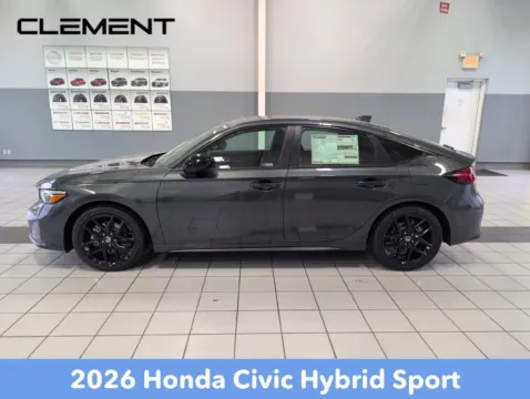 Photos of 2026 Honda Civic Hybrid Sport for sale in Mansfield, OH at Clement Honda of Mansfield