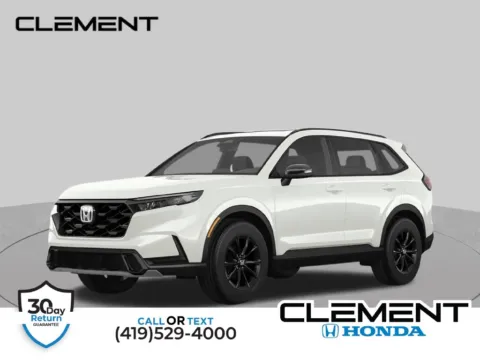 White 2026 Honda CR-V Hybrid Sport for sale in Mansfield, OH