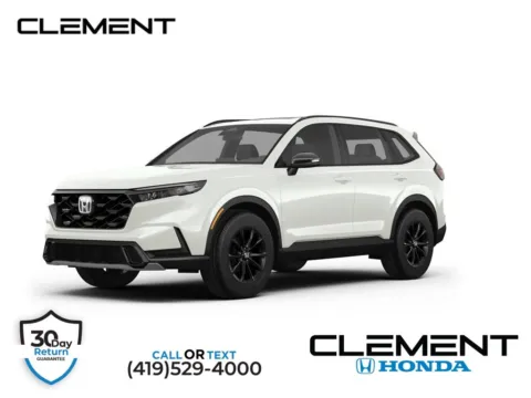 White 2026 Honda CR-V Hybrid Sport for sale in Mansfield, OH