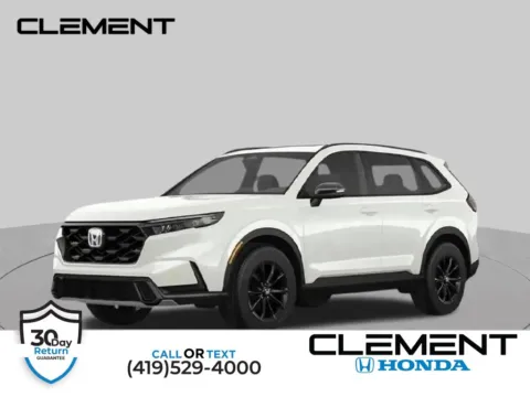 White 2026 Honda CR-V Hybrid Sport for sale in Mansfield, OH