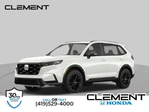 White 2026 Honda CR-V Hybrid Sport for sale in Mansfield, OH