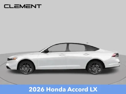Photos of 2026 Honda Accord LX for sale in Mansfield, OH at Clement Honda of Mansfield