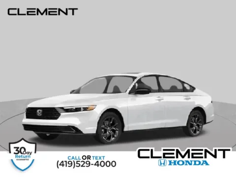 White 2026 Honda Accord LX for sale in Mansfield, OH