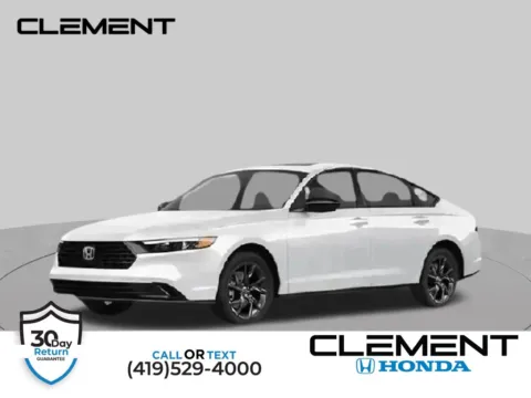 White 2026 Honda Accord LX for sale in Mansfield, OH