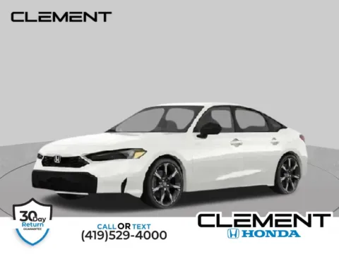 White 2026 Honda Civic Hybrid Sport Touring for sale in Mansfield, OH