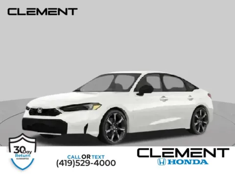 White 2026 Honda Civic Hybrid Sport Touring for sale in Mansfield, OH