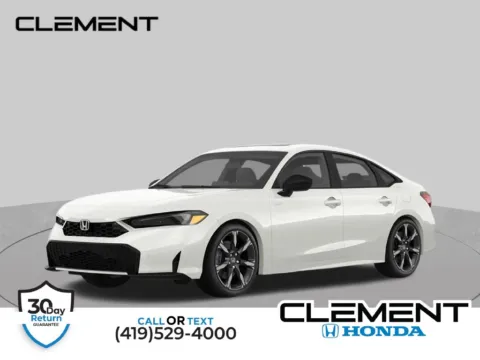 White 2026 Honda Civic Hybrid Sport Touring for sale in Mansfield, OH