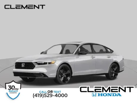 Silver 2026 Honda Accord Hybrid Sport for sale in Mansfield, OH