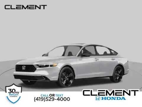 Silver 2026 Honda Accord Hybrid Sport for sale in Mansfield, OH