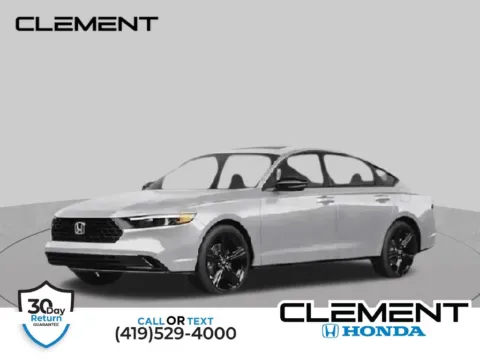 Silver 2026 Honda Accord Hybrid Sport for sale in Mansfield, OH