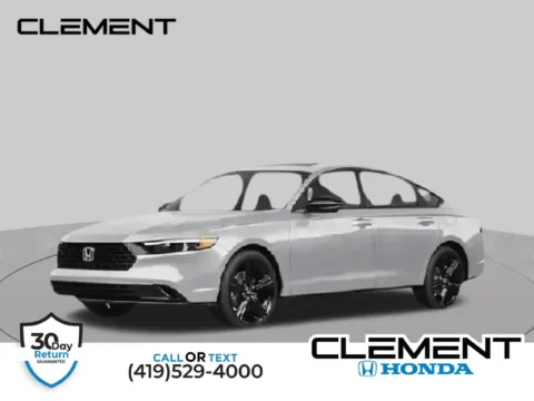 Silver 2026 Honda Accord Hybrid Sport for sale in Mansfield, OH