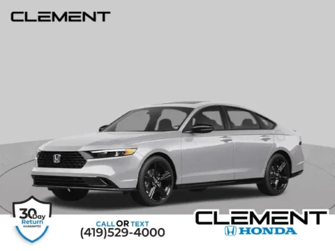 Silver 2026 Honda Accord Hybrid Sport for sale in Mansfield, OH