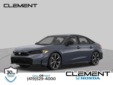Gray 2026 Honda Civic Hybrid Sport Touring for sale in Mansfield, OH