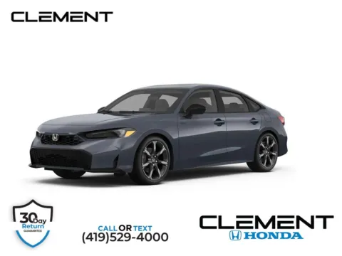 Gray 2026 Honda Civic Hybrid Sport Touring for sale in Mansfield, OH