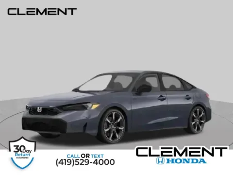 Gray 2026 Honda Civic Hybrid Sport Touring for sale in Mansfield, OH