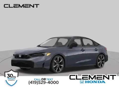 Gray 2026 Honda Civic Hybrid Sport Touring for sale in Mansfield, OH
