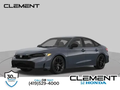 Gray 2026 Honda Civic LX for sale in Mansfield, OH