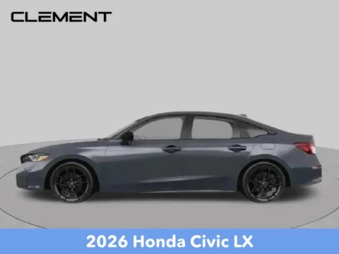 Photos of 2026 Honda Civic LX for sale in Mansfield, OH at Clement Honda of Mansfield