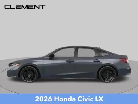 Photos of 2026 Honda Civic LX for sale in Mansfield, OH at Clement Honda of Mansfield